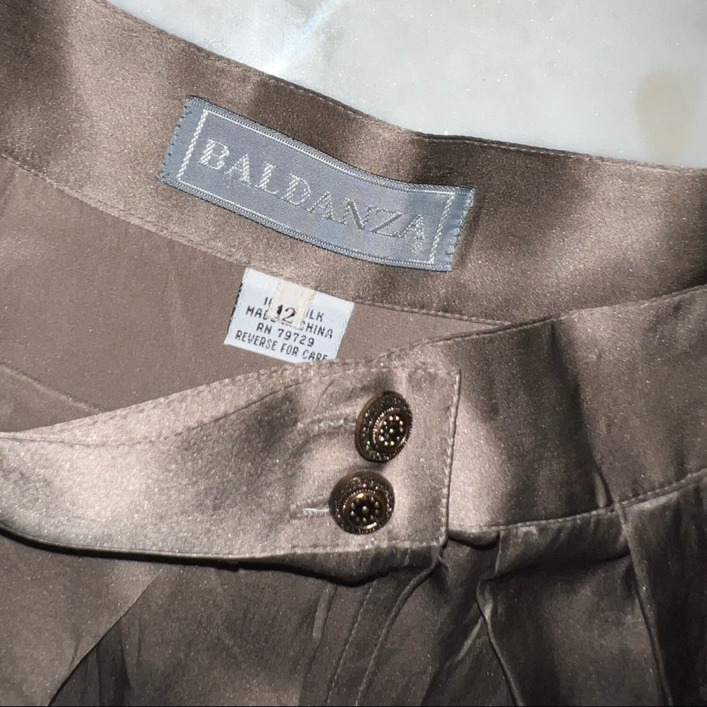 Vintage Baldanza Silk Skirt